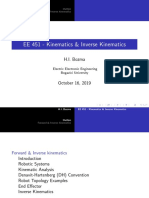 EE 451 - Kinematics & Inverse Kinematics: H.I. Bozma