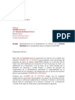 Carta de Gerencia - Certificacion PAEF Decreto 677 2020