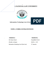 Chanakya National Law University: Information Technology Law (Cyber Law)