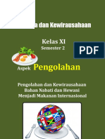 A. Perencanaan Usaha Makanan Internasional 