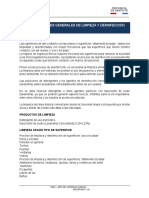 Limpieza y Desinfección General PDF