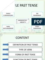 Simple Past Tense