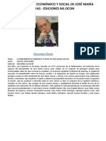 El Pensamiento Económico y Social de José María Cuevas - Ediciones MJ - Ocon PDF