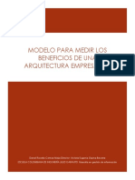 9. MODELO PARA MEDIR LOS BENEFICIOS DE UNA ARQUITECTURA EMPRESARIAL.pdf
