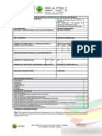 Formato de Radicacion de Proyectos 2017