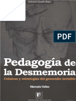 Pedagogia de La Desmemoria PDF