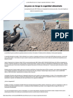 La Desertificación Pone en Riesgo La Seguridad Alimentaria - Infobae PDF