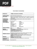 Ficha Técnica Colorante Rodamina B | PDF