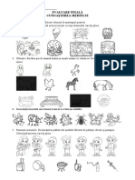 evaluare FINALA stiinte