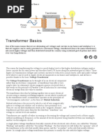 Transformer Basics and Transformer Principles