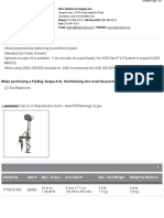 Folding Torque Arms