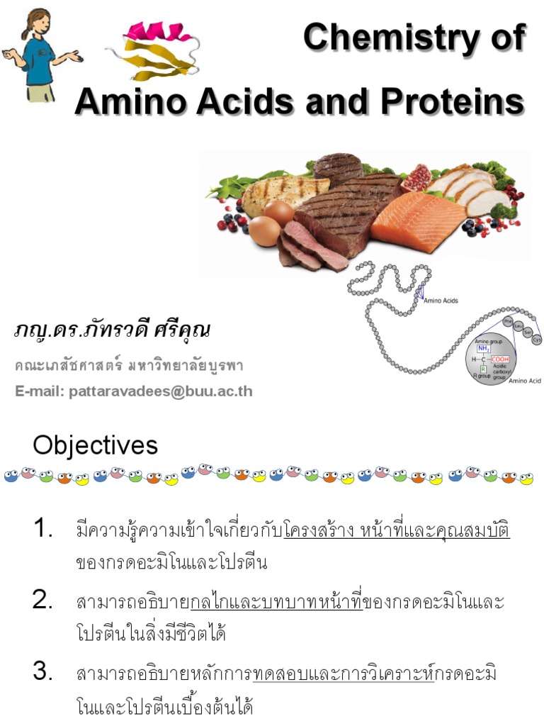 Chemistry of Amino Acids and Proteins | PDF | Amino Acid | Proteins