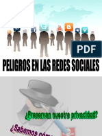 Peligros en Las Redes Sociales PDF - Pps