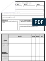 ELABORANDO UM PLANO DE AULA