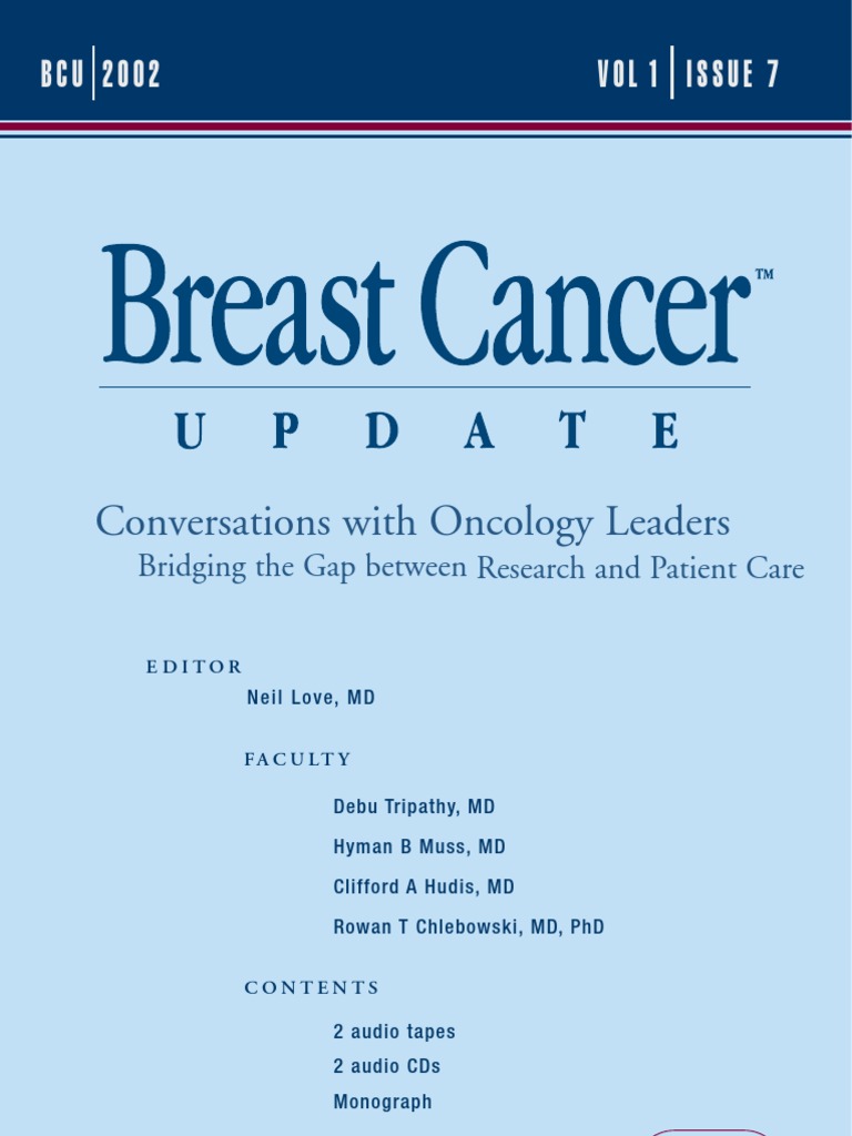 Conversations With Oncology Leaders: B C U 2 0 0 2 Vol1Issue 7 | PDF ...