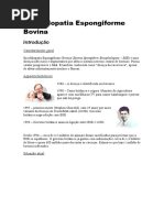 Encefalopatia Espongiforme Bovina