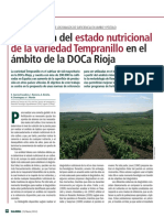Evaluación Del Estado Nutricional de Gempranillo en Rioja