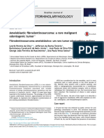 Otorhinolaryngology: Ameloblastic Fibrodentinosarcoma: A Rare Malignant Odontogenic Tumor