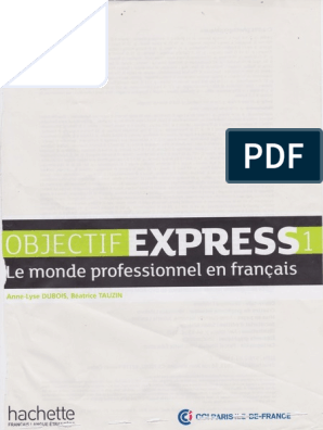 Objectif Express A1 - A2 - P01-P96 PDF