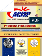 PROCESOS PEDAGÓGICOS Y COGNITIVOS