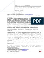 Dialnet LaVirtualidadComoAlternativaDeFormacionUniversitar 6596592 PDF