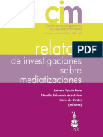 Relatos de Investigaciones Sobre Mediatizaciones