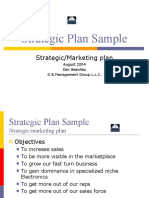 Sample Strategic Plan