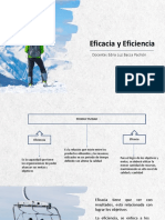 Eficacia y Eficiencia