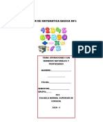 TALLER DE MATEMATICAS 80% I ACADEMICO