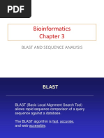 Bioinformatics: Blast and Sequence Analysis