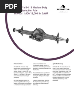 Meritor RT-46-160, RT-46-160A, RT-46-160P, RT-46-169: 46,000 Lbs. GAWR ...