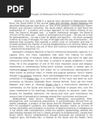 Download Said Nursis Islamic Thought Its Relevance For the Twenty First Century by Risalenoor SN46249602 doc pdf