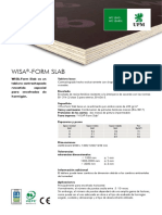 FENOLICO WISA-Form - Slab - ES - Fs PDF