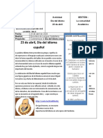 Día Del Idioma. 1docx