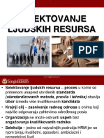 Selektovanje Ljudskih Resursa PDF