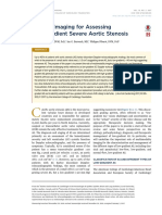 Cardiac Imaging For Assessing Low-Gradient Severe Aortic Stenosis