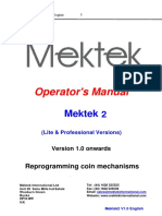 Mektek2 Manual Jan 08 PDF