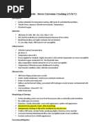 Chloride - Stress Corrosion Cracking (CL-SCC) : Description