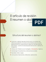 El Artículo de Revisión PDF