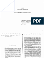 8 La Crisis Del Proceso de Identificacion CORNELIUS CASTORIADIS Pag 124 138 PDF