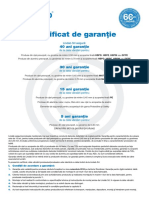 Certificat garantie Lindab