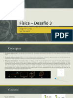 Física – Desafío 3 