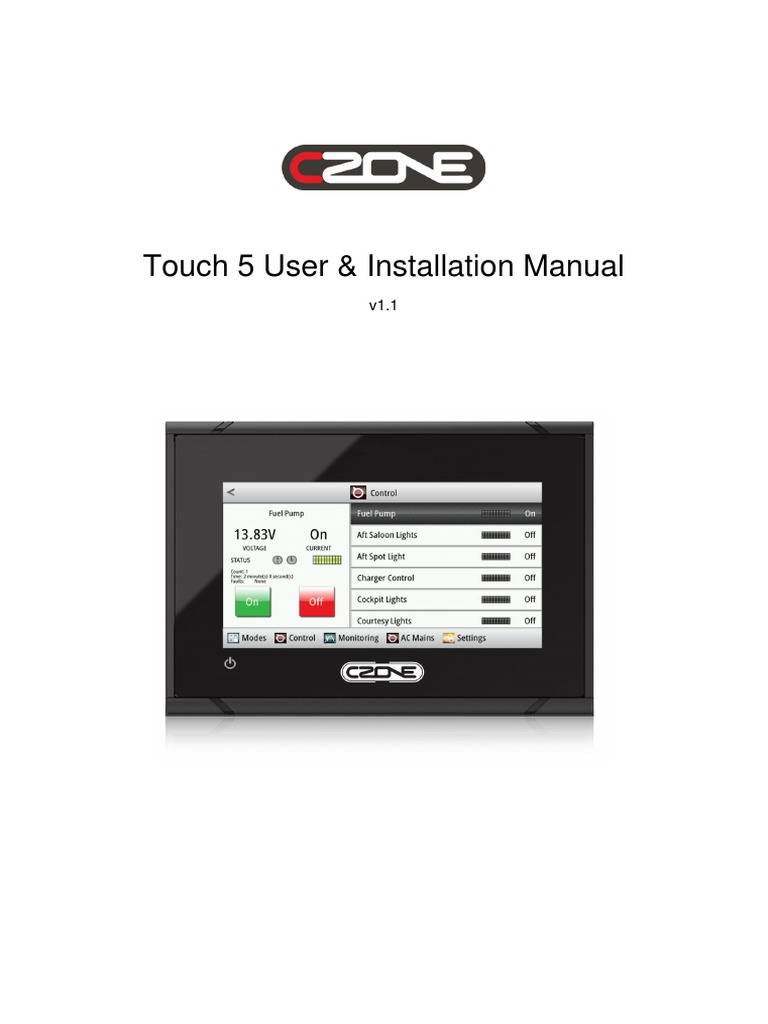 Touch 5 User & Installation Manual | PDF | I Pad | Computer Network