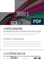 Unidad 4. Estructural Organizacional