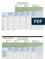 Lista de Cotejo Evaluación Educación Física