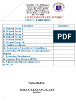 Inagawan Elementary School: Submitted By: Eden S. Cervancia, LPT