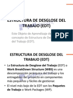 Estructura Del Desglose Del Trabajo