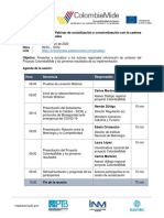 Agenda Cacao y Sus Derivados