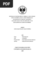 Peningkatan Keterampilan Membaca Cepat 250 KPM Dengan Pembelajaran Latihan Berjenjang Dan Penilaian Authentic Assessment Pada Siswa Kelas Viiia Mts Miftahul Ulum Rengaspendawa Kabupaten Brebes