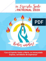 Fiesta Patronal Pentecostés 2020  - Parroquia Espíritu Santo